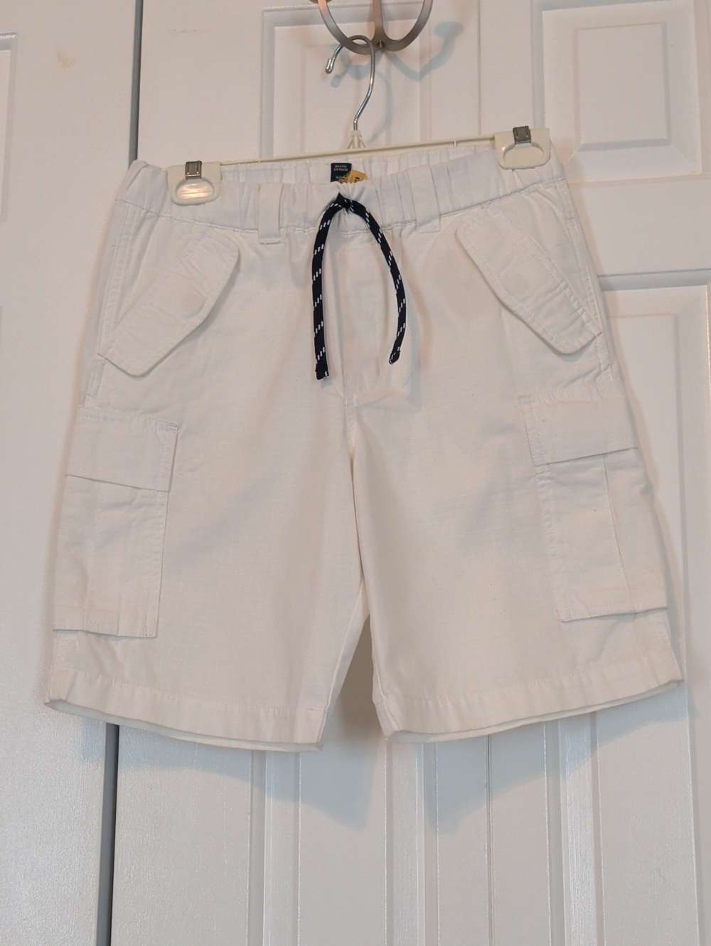 NWOT Polo Ralph Lauren Youth Boys Size 16 White Cargo Shorts